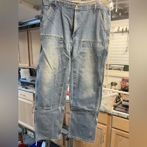 Carhartt double front logger jeans